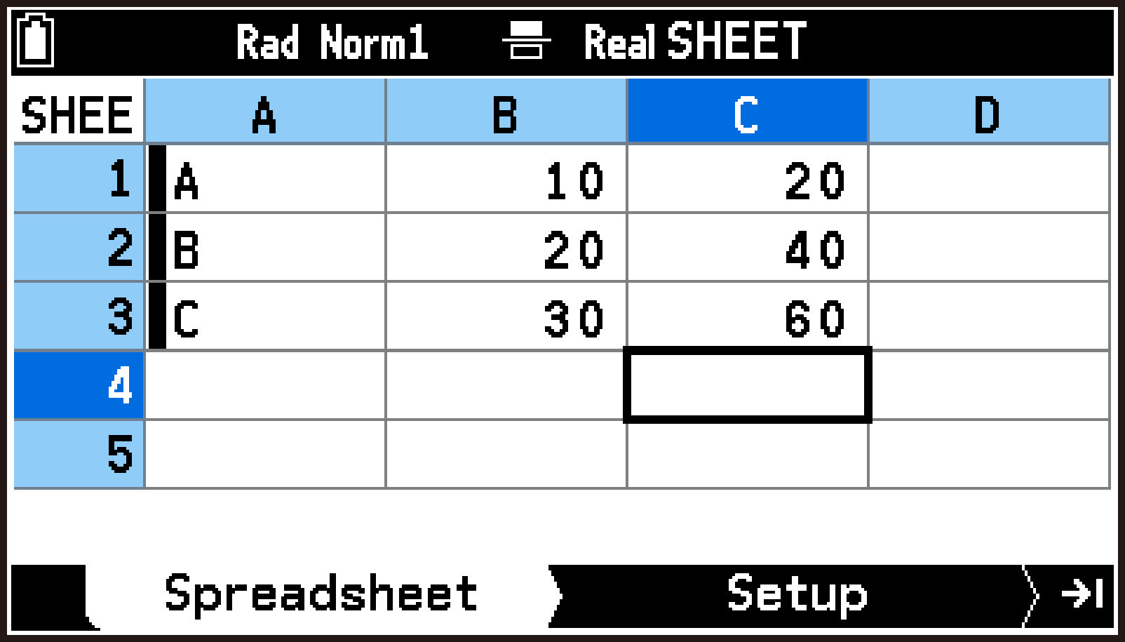 CY876_Spreadsheet_Special Commands_1